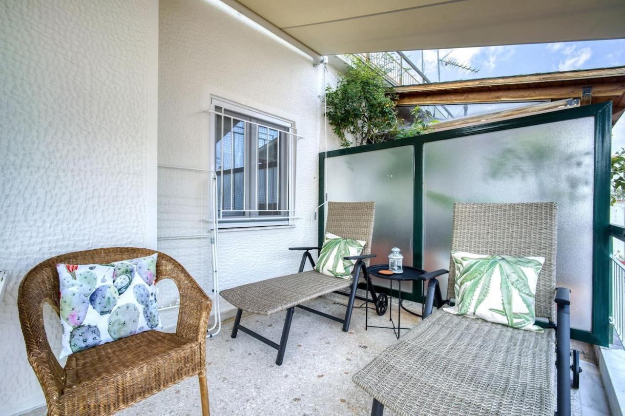 The Cactus Apartment With Large Sunny Balcony Atena Exterior foto
